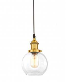 LAMPA WISZĄCA SUFITOWA LOFT MOSIĘŻNA NAVARRO W1 LUMINA DECO