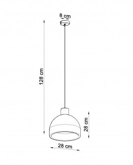 Lampa wisząca DAMASO Sollux SL.0281