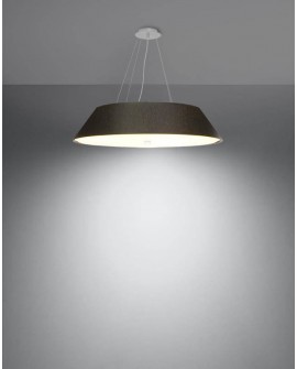 Żyrandol VEGA 70 czarny Sollux SL.0820