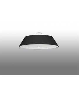 Plafon VEGA 60 czarny Sollux SL.0768