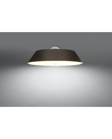 Plafon VEGA 60 czarny Sollux SL.0768