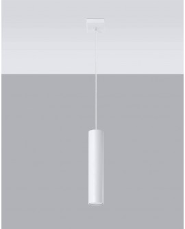 Lampa wisząca LAGOS 1 biały Sollux SL.0323