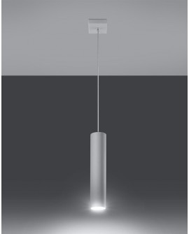 Lampa wisząca LAGOS 1 biały Sollux SL.0323