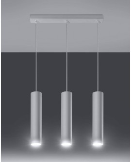 Lampa wisząca LAGOS 3L biały Sollux SL.0325