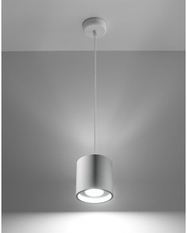 Lampa wisząca ORBIS 1 biały Sollux SL.0053