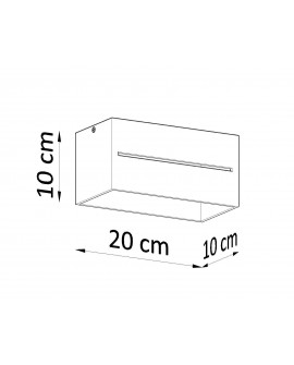 Plafon LOBO MAXI biały Sollux SL.0383