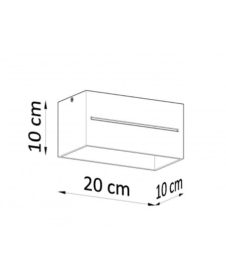 Plafon LOBO MAXI biały Sollux SL.0383