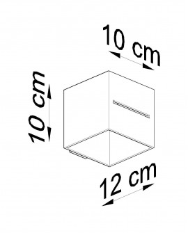 Kinkiet LOBO czarny Sollux SL.0204