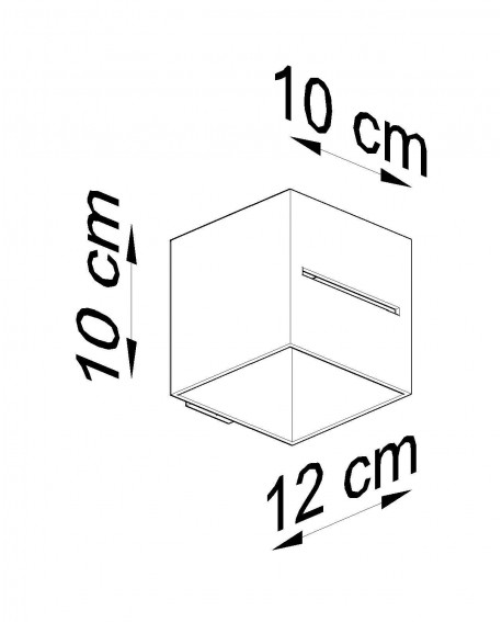 Kinkiet LOBO czarny Sollux SL.0204