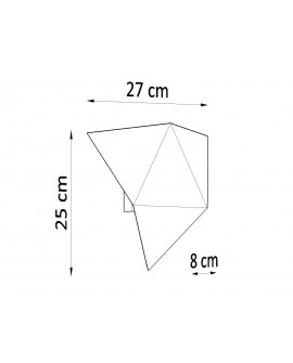 Kinkiet SOLIDO biały Sollux SL.0420