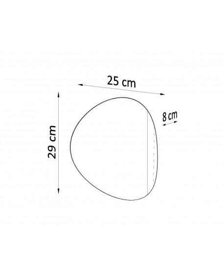 Kinkiet SENSES czarny Sollux SL.0935