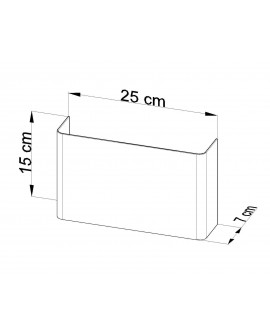 Kinkiet COPERTURA biały Sollux SL.0419