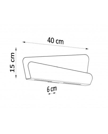 Kinkiet BASCIA biały Sollux SL.0932