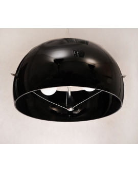 NOWOCZESNA LAMPA WISZĄCA CZARNA STILIO D50