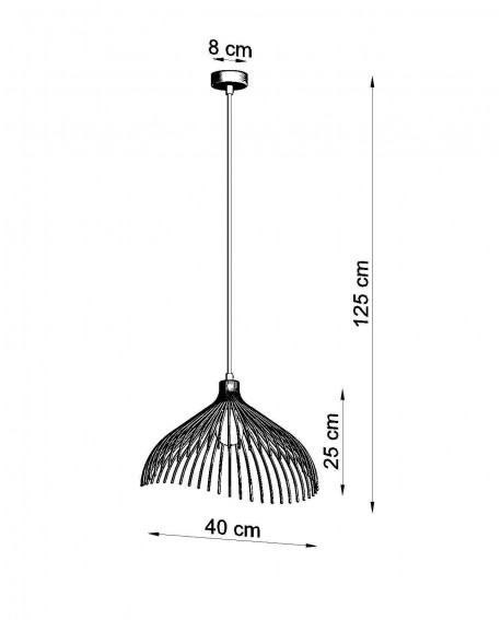 Lampa wisząca UMB biały Sollux SL.0664