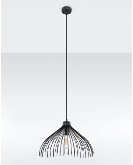 Lampa wisząca UMB czarny Sollux SL.0665