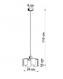 Lampa wisząca TULIP biały Sollux SL.0666