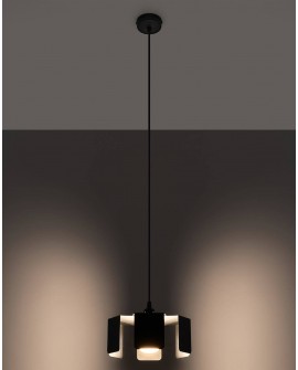 Lampa wisząca TULIP czarny Sollux SL.0667