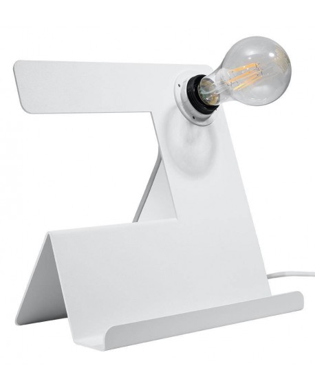 Lampa biurkowa INCLINE biała Sollux SL.0668