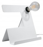 Lampa biurkowa INCLINE biała Sollux SL.0668