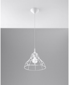 Lampa wisząca ANATA biała Sollux SL.0145