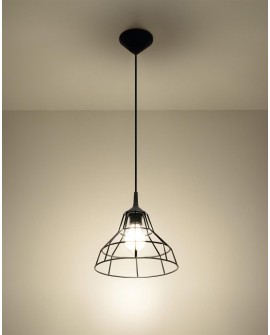 Lampa wisząca ANATA czarna Sollux SL.0146