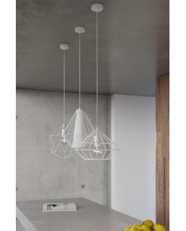 Lampa wisząca UMBERTO biała Sollux SL.0293