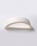 Kinkiet ceramiczny ATENA biały Sollux SL.0001