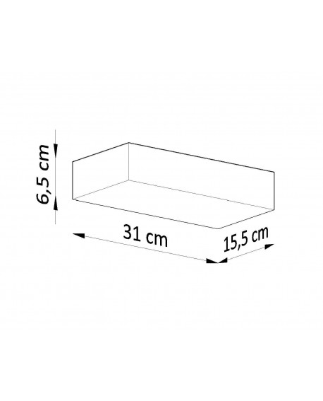 Kinkiet ceramiczny TAUGAN Sollux SL.0836