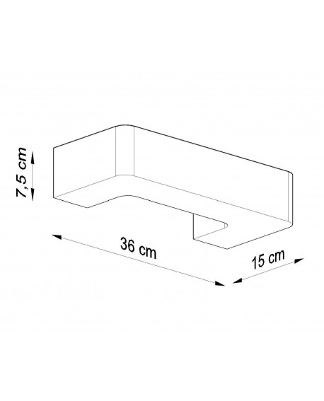 Kinkiet ceramiczny MAGNET Sollux SL.0034