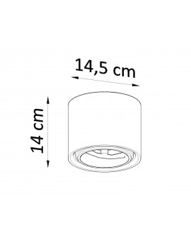 Plafon ceramiczny KALU Sollux SL.0841