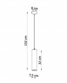 Lampa wisząca ceramiczna NANCY Sollux SL.0843