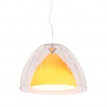 NOWOCZESNA LAMPA WISZĄCA ŻÓŁTA ARVILLA D40