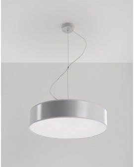 Lampa wisząca ARENA 45 szara Sollux SL.0119