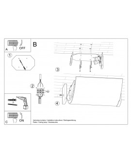 Plafon EMILIO Sollux SL.0186