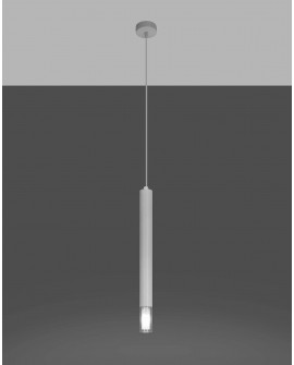 Lampa wisząca WEZYR 1 biała Sollux SL.0957