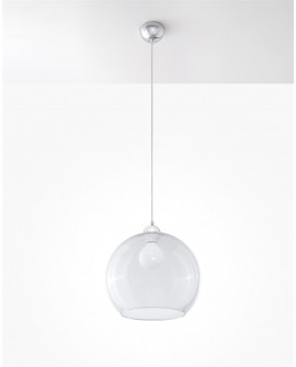 Lampa wisząca BALL transparentny Sollux SL.0248