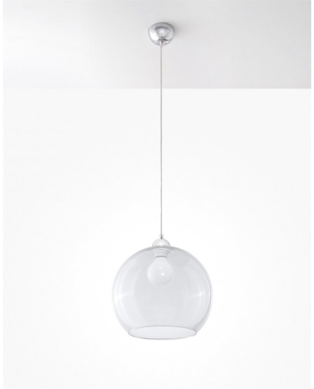 Lampa wisząca BALL transparentny Sollux SL.0248