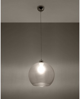 Lampa wisząca BALL transparentny Sollux SL.0248