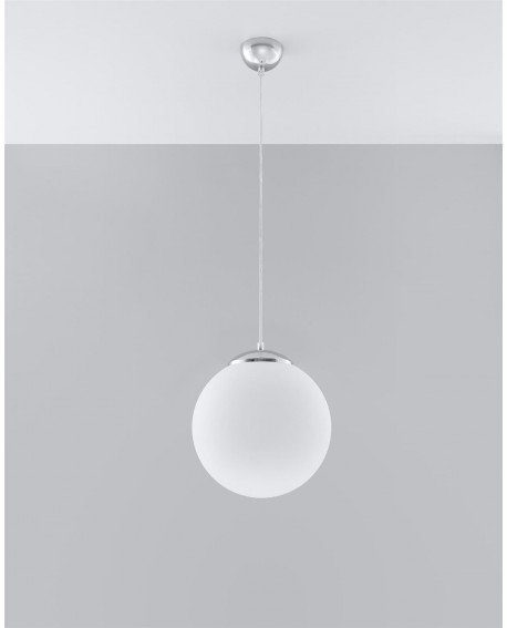 Lampa wisząca UGO 30 chrom Sollux SL.0264