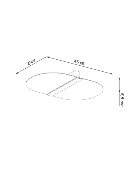 Plafon SALIA Sollux SL.1005