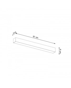 Kinkiet PINNE 67 biały 3000K Sollux TH.035