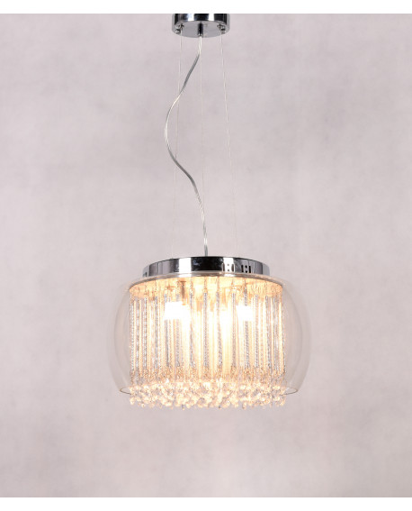 LAMPA WISZĄCA NOWOCZESNA GUSTO D40 CLEAR