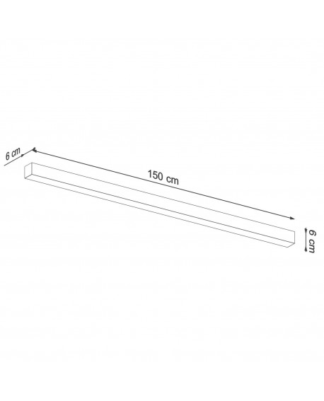 Kinkiet PINNE 150 biały 4000K Sollux TH.092