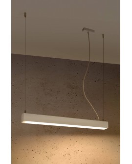 Lampa wisząca PINNE 67 biała 3000K Sollux TH.029