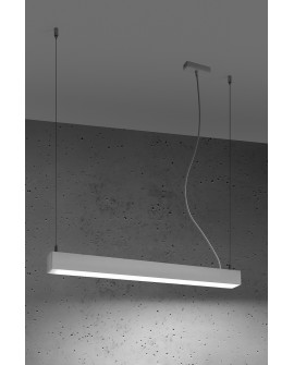 Lampa wisząca PINNE 67 biała 4000K Sollux TH.032