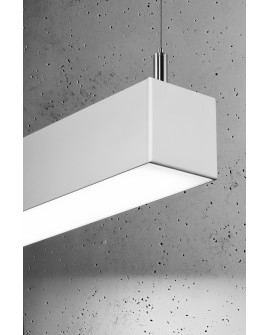 Lampa wisząca PINNE 67 biała 4000K Sollux TH.032