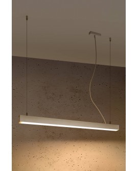 Lampa wisząca PINNE 90 biała 3000K Sollux TH.047