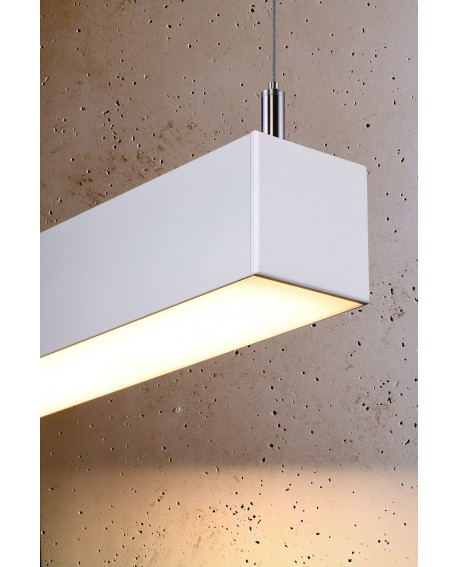 Lampa wisząca PINNE 90 biała 3000K Sollux TH.047