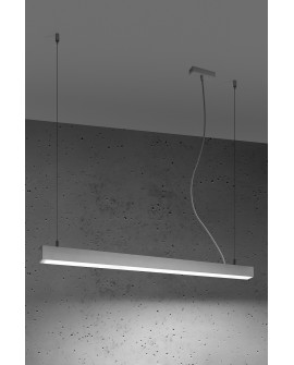 Lampa wisząca PINNE 90 biała 4000K Sollux TH.050